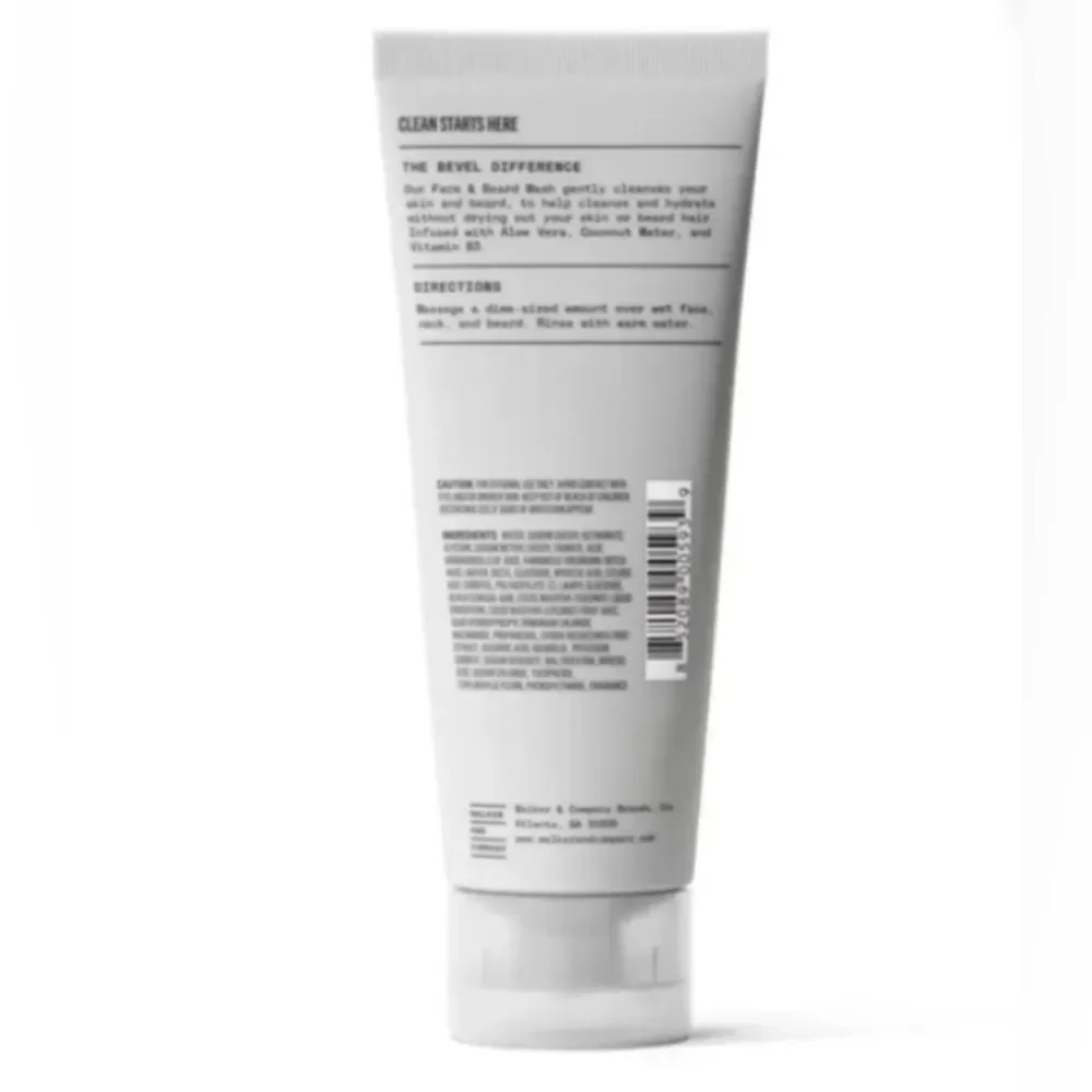New Bevel Face & Beard Wash